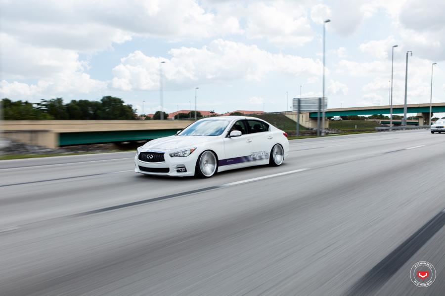  Infiniti Q50 on Vossen Wheels (VPS-318) 2017 года  (фото 18 из 68)
